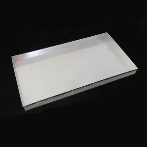 Customized stainless steel 304 perforated dehydration baking sheet tray punching sheet 600x400mm baking drying tray