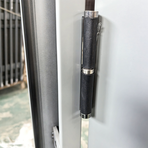 TECHTOP <span class=keywords><strong>Porte</strong></span> principale en acier antirouille résistant à la corrosion <span class=keywords><strong>Porte</strong></span> d'entrée extérieure en métal de sécurité pour maison côtière - Product Image 2