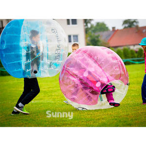 Jeu d'activités de groupe Adulte Tpu / Pvc Body Zorb Bumper Ball Suit Jeu de football gonflable coloré Bumper Ball - Product Image 1