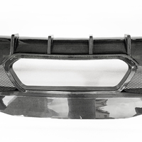 Nouveauté Diffuseur arrière en fibre de carbone de style TLS pour Corvette C8 Z06 Kit carrosserie