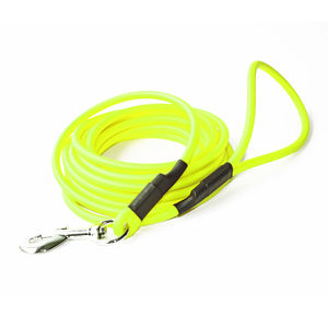 Cuerda redonda de PVC de vinilo resistente al agua, personalizada, Correa larga para perro, para entrenamiento, venta al por mayor - Product Image 4