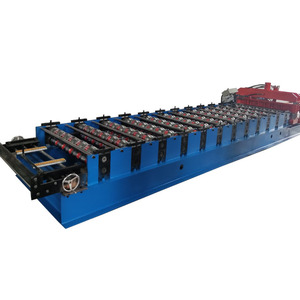 고속 금속 지붕판 강철 유약 타일 유약 타일 시트 롤 성형 제조 기계 - Product Image 6