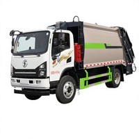Camion compacteur de déchets Shacman 9m³ 4x2 pour la collecte des ordures municipales en Afrique