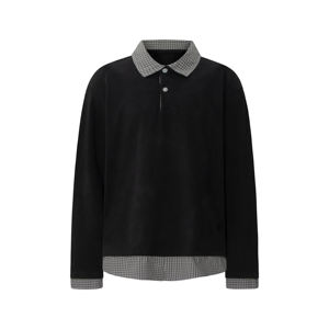 Fabricant de streetwear personnalisé rétro collège style patchwork sweat pour hommes haute qualité décontracté Boxy pull à capuche unisexe - Product Image 5