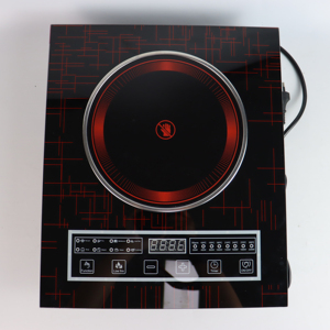 High Power Electric Ceramic <strong>Hob</strong> Black Crystal Panel <strong>Induction</strong> Cooker Infrared Stove for Kitchen Home Use - Product Image 1