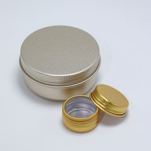 5ml 10ml 20ml 30ml 50ml 60ml 80ml 100ml 150ml 200ml Round <b>Aluminum</b> Cosmetic Tin <b>Container</b> Metal <b>Aluminum</b> Jar - Product Image 2