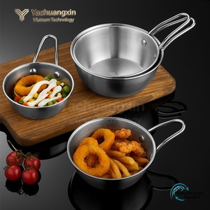 Cuenco de Acero Inoxidable 304 para Sopa, Cuenco para Condimentos, Cuenco para Ensalada de Frutas, Vajilla para Acampar al Aire Libre, Calentamiento Automático Completo - Product Image 2