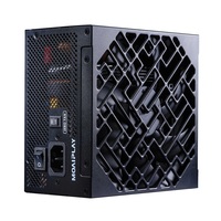 Fuente de alimentación negra para computadora UK ORA PRO G1 750 para PC de escritorio, componente ATX para juegos, fuente de alimentación de 750W
