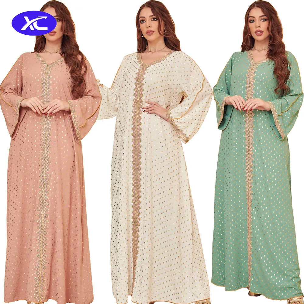Dubai Arab Middle East islamic Clothes Women Muslim Evening Dress High Quality Abaya Muslim Long Dresses