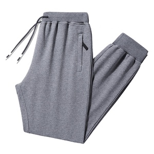 Pantalons de jogging personnalisés de haute qualité pour hommes, en coton, pour la salle de sport, les sports, coupe-vent, respirant, en polaire - Product Image 3