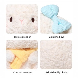 Divertido Conejito de Peluche <span class=keywords><strong>CoCo</strong></span>, Lindo Conejo de Peluche para Dormir, Muñeco Reconfortante y Curativo de Algodón PP, 31cm-50cm, Regalo de Cumpleaños - Product Image 4