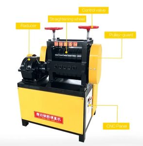 Redresseur hydraulique automatique pour fil d'acier usagé, barres d'armature et acier rond, disponible en plusieurs tailles (6-18 MM) - Product Image 5