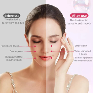White Facial Mist Sprayer Nano Spray Humidifier Ultrasonic Face <b>Steamer</b> Hot Cold Spa Equipment for Hotel Use - Product Image 4