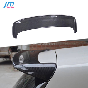 De fibra de carbono trasero Spoiler de techo alas para <span class=keywords><strong>Volkswagen</strong></span> <span class=keywords><strong>Golf</strong></span> 6 <span class=keywords><strong>VI</strong></span> MK6 estándar parachoques (no para GTI R) 2010-2013 RZ estilo - Product Image 1