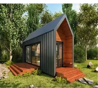 Maison triangulaire de luxe belles maisons préfabriquées en conteneur de 40 pieds maison en conteneur de style européen
