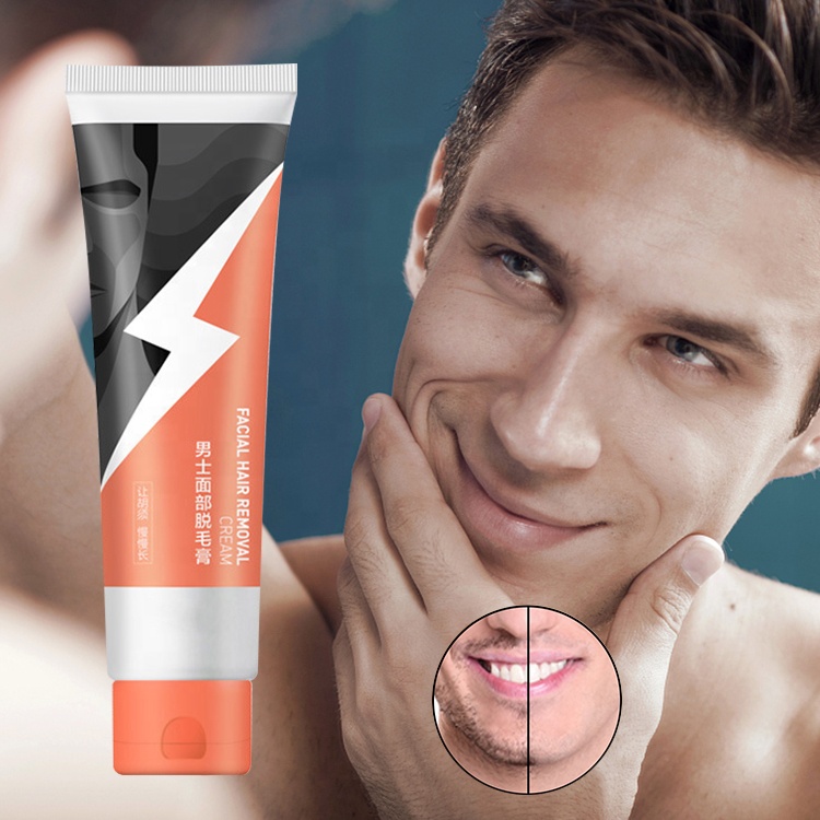 Органический мягкий безболезненный средство для удаления бороды, мужской крем для бритья лица и средства после бритья, набор для ухода за бородой, крем для удаления бороды