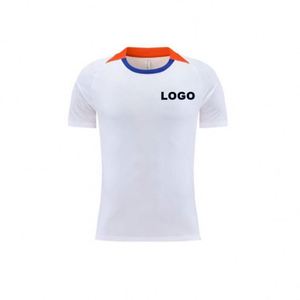 <b>Hot</b> Selling 2026 Summer Jersey Short Quick-Dry <b>Red</b> Plus Size Soccer Kits Team Logo Cheap Price Football Uniform Stock - Product Image 3