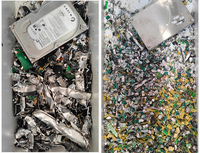 Déchiqueteuse de disques durs et de SSD pour le recyclage des déchets électroniques, des téléphones mobiles et des ordinateurs, à des fins de destruction des données