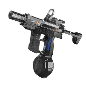 Pistolas de Agua Eléctricas Automáticas con Luz en la Boquilla, Pistola de Agua de Largo Alcance, Juguetes de Verano para Exteriores - Product Image 1