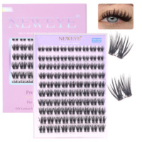 Extensions de cils auto-adhésives sans colle, pose facile DIY, cils pleins et vaporeux, imperméables, segmentés, marque privée