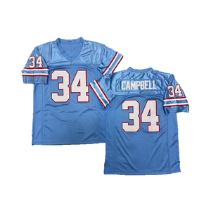 Maillot de rugby vintage pour homme, style cousu, Warren Moon, Steve McNair, Eddie George, Earl Campbell, Bruce Matthews, tailles S à 3XL - Product Image 5
