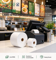 Kertas Thermal Sensitivitas Tinggi untuk Mesin Kasir Supermarket