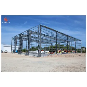 Automated warehouse horse stable farm mezzanine workshop storage modular building hangar prices cheap building materials
