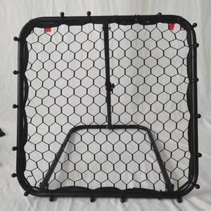 Сетка для бейсбола Rebounder, складная металлическая черная сетка с 5 уровнями, 78x84x65-78 - Product Image 2
