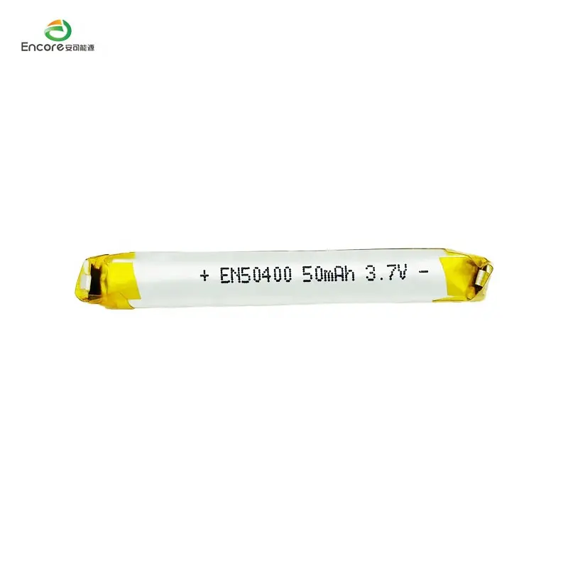 EN50400 50 mAh 3,7 V zylindrischen lithium-polymer-akku