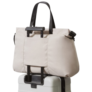 Yoga Gym Durable Nylon Foldable <b>Duffel</b> <b>Bag</b> with Shoes Compartment for Men and Women White Travel Large Capacity - Product Image 1