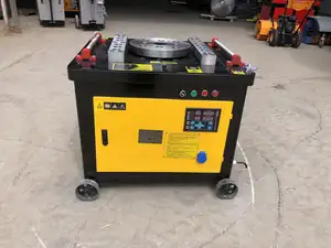 Dobladora de estribos de acero automática de alambre CNC doble de alta eficiencia