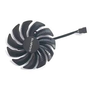 NOUVEAU PLD09210S12HH T129215SU 88MM 4PIN DC 12V 0.5A pour GIGABYTE GTX 1050 1060 <span class=keywords><strong>1070</strong></span> Ti GV-<span class=keywords><strong>RX570</strong></span> 580 Orus RX 470 480 R9 380X ventilateur - Product Image 4