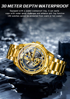 Jam Tangan Pria Binbond B505 505 Hot Sale Fashion Tali Baja Mesin Quartz Jarum Bercahaya Tahan Air Relogio Masculino