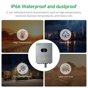 Prix d'usine Entrepôt US 120v 240v Monophasé 4KW Onduleur hybride MPPT Hors réseau Portable WIFI Stockage d'énergie Onduleur solaire - Product Image 4