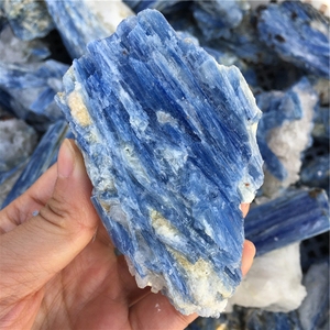 Sinyore Cristal de Quartz Naturel <span class=keywords><strong>Cyanite</strong></span> Bleue Brute, Spécimen Minéral pour <span class=keywords><strong>la</strong></span> Décoration Artistique et <span class=keywords><strong>la</strong></span> Collection Feng Shui - Product Image 4