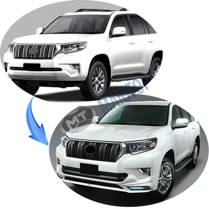 Maictop phong cách phụ kiện xe hơi Facelift Bumper Lip BodyKit cho 2018-2021 cho Land Cruiser Prado lc150 fj150 - Product Image 4