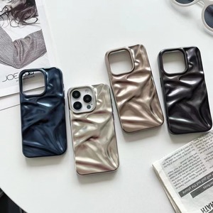 Cubierta de onda protectora completa suave de lujo para <span class=keywords><strong>iPhone</strong></span> <span class=keywords><strong>11</strong></span> 12 13 14 15 16 PRO MAX Wrinkles Cases - Product Image 1