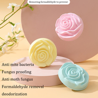 Désodorisant et Diffuseur d'Huiles Parfumées en Plâtre : Anti-Acariens, Éliminateur de Formaldéhyde, pour Voiture, Armoire ou Toilettes
