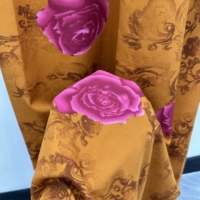 Robe Boubou Africaine Magnifique pour Femme, Grande Taille, Coupe Modeste, Imprimé Floral, Maxi Kaftan, Idéale pour Mariage et Plage – Collection Été Premium