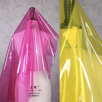 Tissu en TPU transparent, film liquide, film plastique, tissu PVC pour imperméables, sacs et vêtements de mode