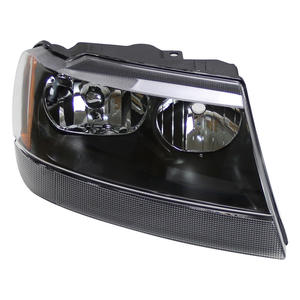 Faro Originale <span class=keywords><strong>Nero</strong></span> 12V 55W per <span class=keywords><strong>Grand</strong></span> <span class=keywords><strong>Cherokee</strong></span> 99-04, Modello USA - Product Image 1