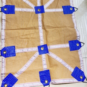 قماش الشراع المستطيلي الثقيل البيج HDPE الظل الشمس للفناء في الهواء الطلق حديقة حمام سباحة تقنية المنسوجة لفة تعبئتها - Product Image 3