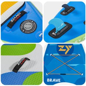 ZY Dropshipping Oem Sup con asiento tabla de surf mar tablas de Paddle inflables venta surf <span class=keywords><strong>comprar</strong></span> Stand Up Paddle Board 11ft - Product Image 5