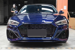 Kit de Carrocería Delantera Estilo RS5 B9.5 2024 para <span class=keywords><strong>Audi</strong></span> <span class=keywords><strong>A5</strong></span> S5 B9 2017 2018 <span class=keywords><strong>2019</strong></span>, Parachoques con Rejilla, Modelo 2017-<span class=keywords><strong>2019</strong></span> <span class=keywords><strong>A5</strong></span> S5 B9 Facelift - Product Image 6