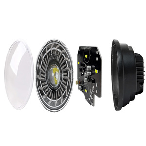 Faro de motocicleta de 5,75 pulgadas con diseño de pétalo redondo, con DRL y funciones múltiples RGB, adecuado <span class=keywords><strong>para</strong></span> motocicletas - Product Image 5