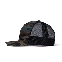 Casquettes de camionneur en maille camouflage avec logo personnalisé, vente en gros, Richardson 112 256 168, casquettes de camionneur camouflage pour hommes et femmes
