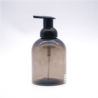 Emballage en plastique PET cosmétique pour flacon de mousse cosmétique, contenant pour savon liquide pour les mains avec pompe à mousse.
