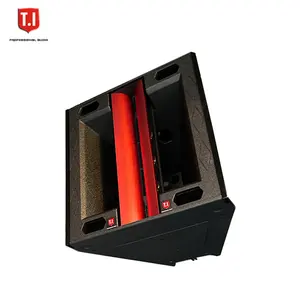 New design professional club series point sound source tops dual 12 inch three way speaker