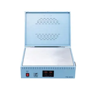 Semi automatic heat sealing filming machine gift box for soap perfume tea cellphone film ironing wrapping machine