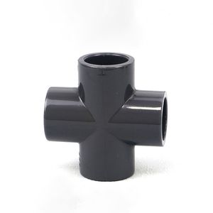 Codo de PVC, Conector en Cruz, Materiales de Plomería para Bricolaje, Codo Galvanizado, Accesorio de Tubería de Plástico de PVC - Product Image 4